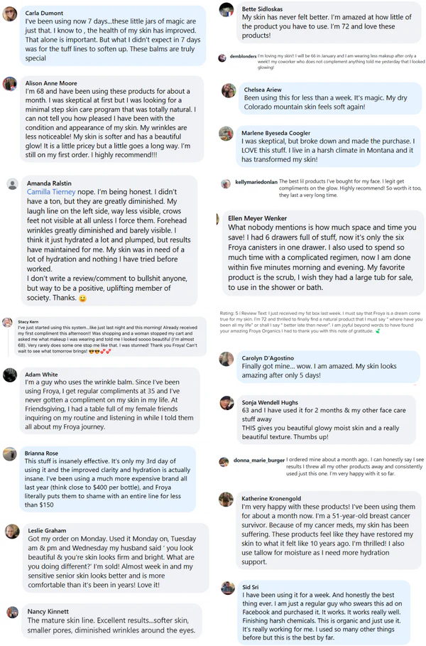 Raw customer reviews